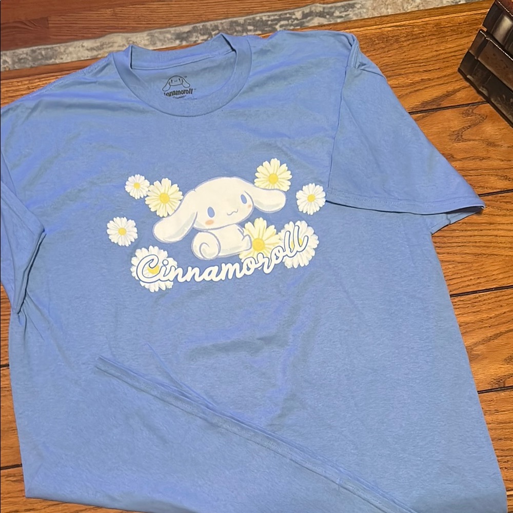 Sanrio Cinnamoroll Blue Short Sleeve Tee NWOT